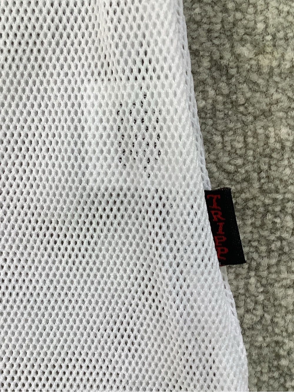 Tripp NYC White Short-Sleeve Sheer Fishnet Mesh Long Tee Sz. XS - Picture 2 of 7
